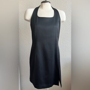 Express Black Halter Dress